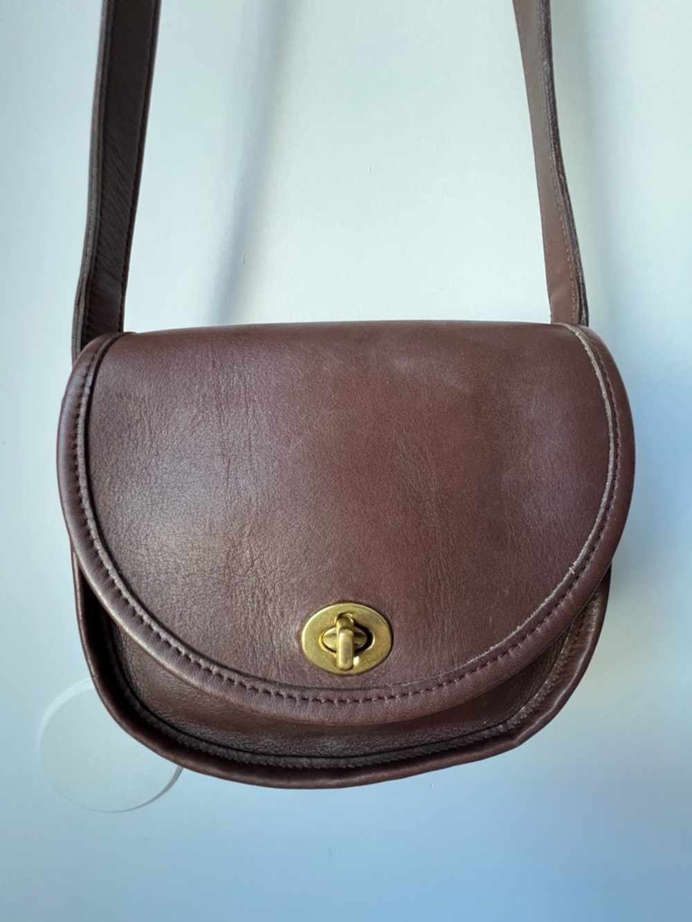COACH Vintage 90’s Watson Crossbody in Dark Brown - Picture 3 of 7